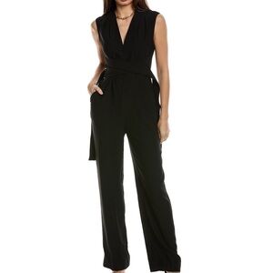 NWT REISS Black Sleeveless Jumpsuit